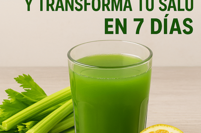 Toma Agua de Apio con Limón en Ayunas y Transforma Tu Salud en 7 Días